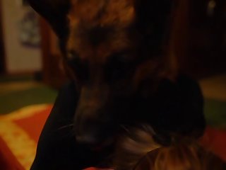 Sarahts From Zoosbook With A Canine